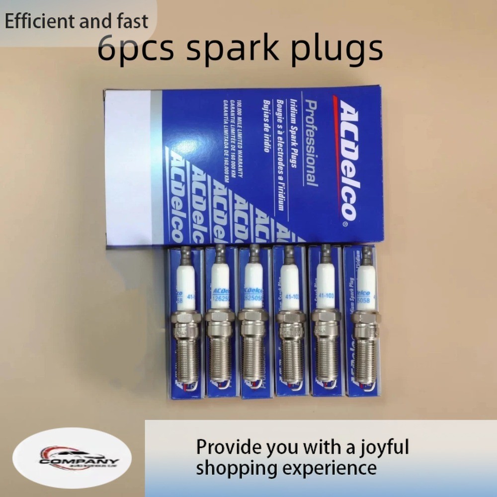 6PCS NEW FOR CHEVY BUICK GMC NEW 12625058 AC Delco IRIDIUM SPARK PLUGS 41-103