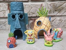 Bob l'éponge Squidward Pinnaple aquarium réservoir Patrick Gary Penn Plax Viacom