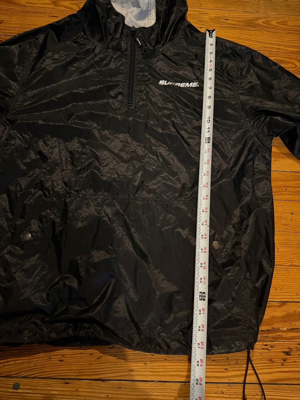 Supreme Packable Ripstop Pullover Windbreaker 3m … - image 12