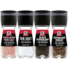 McCormick Salt  Pepper Grinder Variety Pack, 4.62 Ounce Pack of 1 , Black