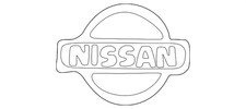 Genuine Nissan Hood Emblem 65890-8z300 Genuine Nissan Hood Emblem 65890-8z300