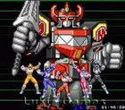 Mighty Morphin Power Rangers -SNES Super Nintendo Game