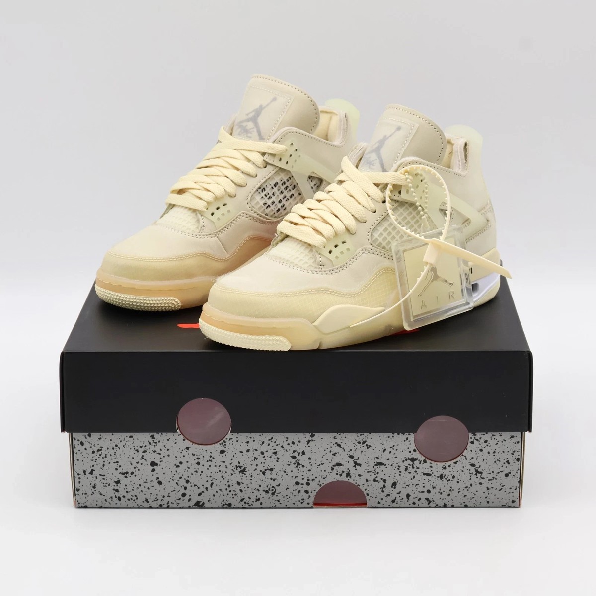 Size 11 - Jordan 4 SP x Off-White Mid Sail W for sale online