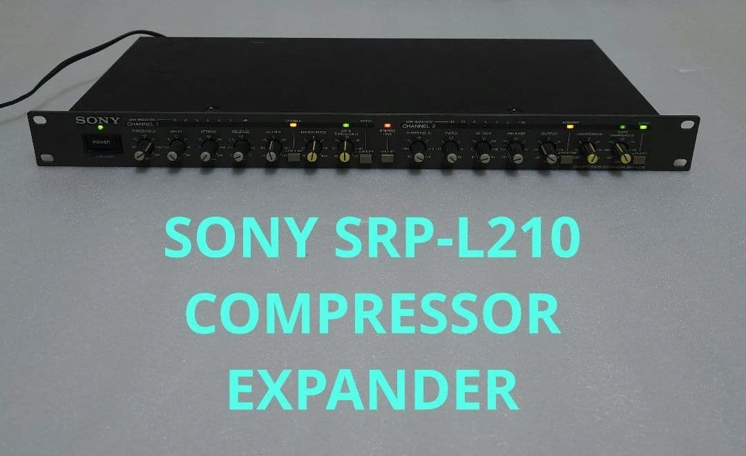 楽器・機材 SONYコンプレッサー/エキスパンダー SRP-L210