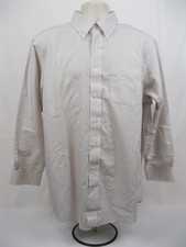 Brooks Brothers Mens Button Down Shirt Sz 16 32 Non-Iron Classic LS Striped NEW