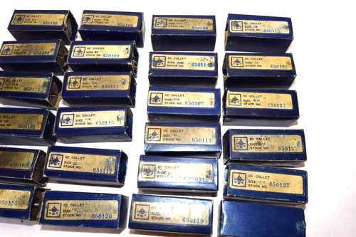 (Lot 25) JET 5C Collet Assorted Sizes 3/16, 1/2, 17/32, 3/4, 5/16, 13/16 - Foto 8 di 13