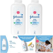 Gentle, Absorbent, Ultra-Dry 400g White Baby Powder for Babies
