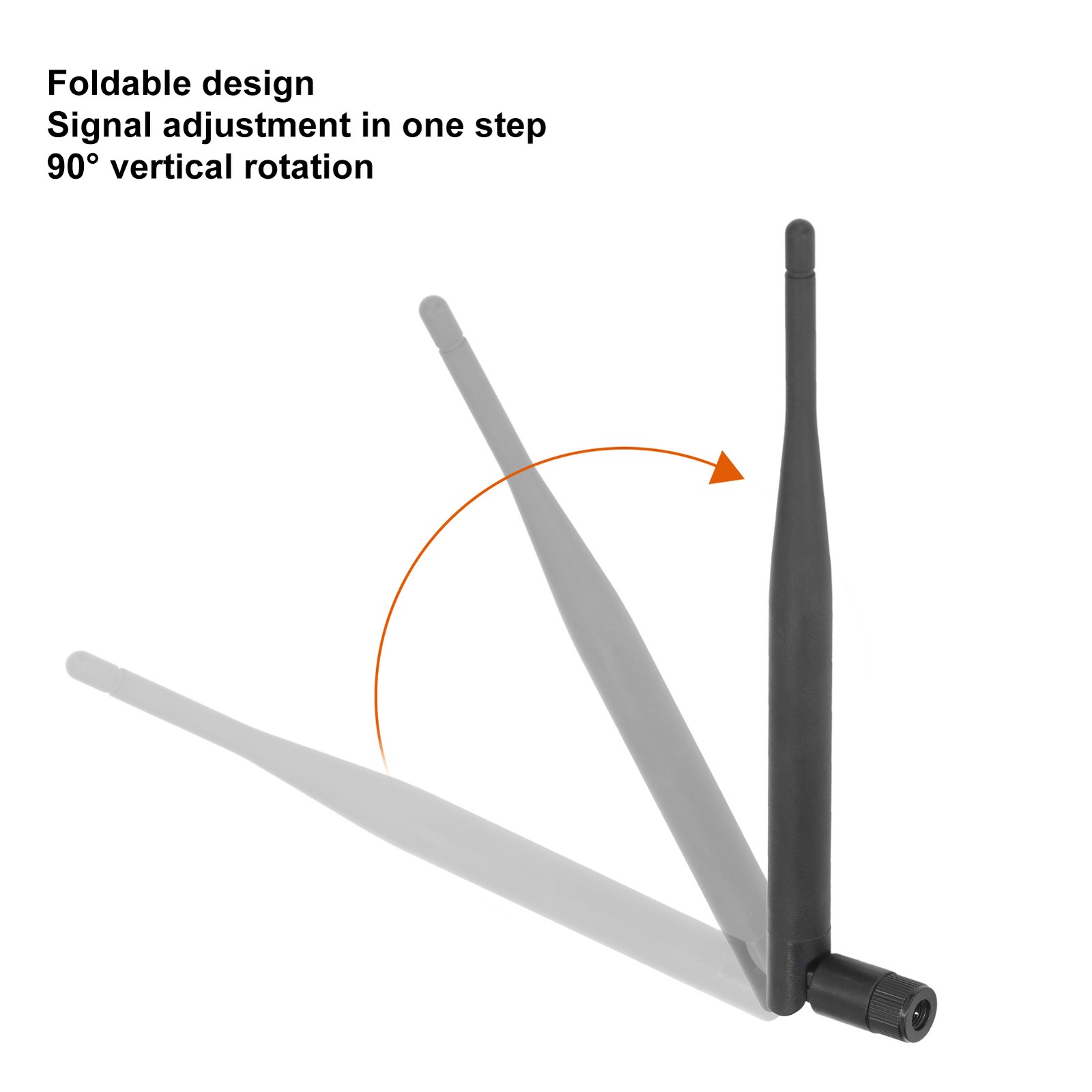 2Pcs Omnidirectional Antenna GSM GPRS 2G 3G LTE 4G Full Band 5DBI High Gain