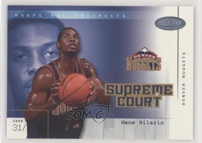 2002-03 Hoops Hot Prospects Supreme Court Nene #9SC Rookie RC 00e8