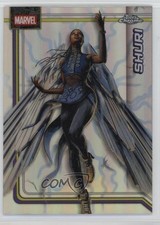 2026 Topps Chrome Marvel Comics Storm's Lightning Refractor Shuri #154 8d2