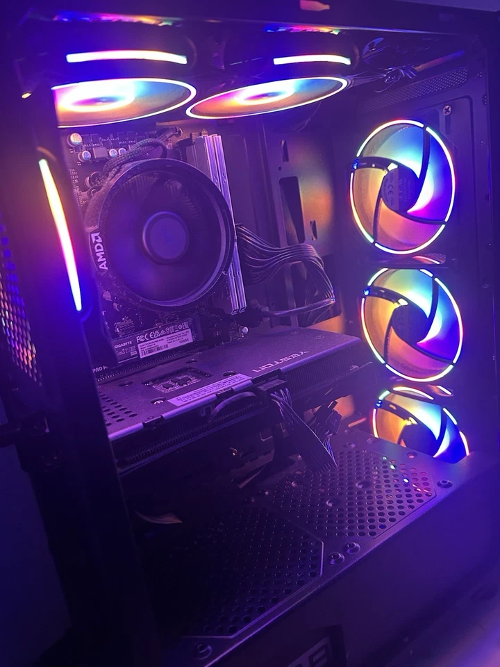 PC para juegos Ryzen 5 5500 Rtx 3060 Ti 16 GB DDR4 512 gm Nvme Foto 4 de 4