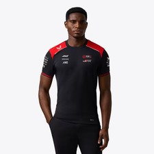 Haas F1 Team Formula 1 T-Shirt 2026 Set Up Black Mens Official Licensed