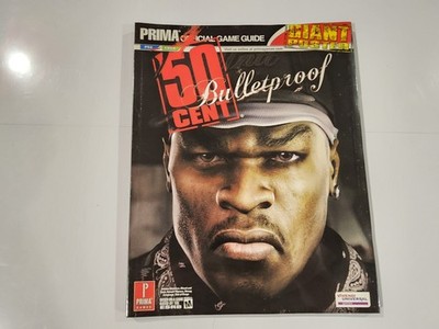 50 Cent: Bulletproof Prima Official Strategy Guide PS2 Xbox Rare Sealed Rap *SEE