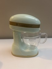 American Girl 2014 Mint Green Kitchen Stand Mixer Works Tested Battery EUC