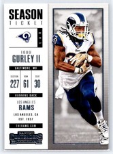 2017 Panini Contenders #53 Todd Gurley II