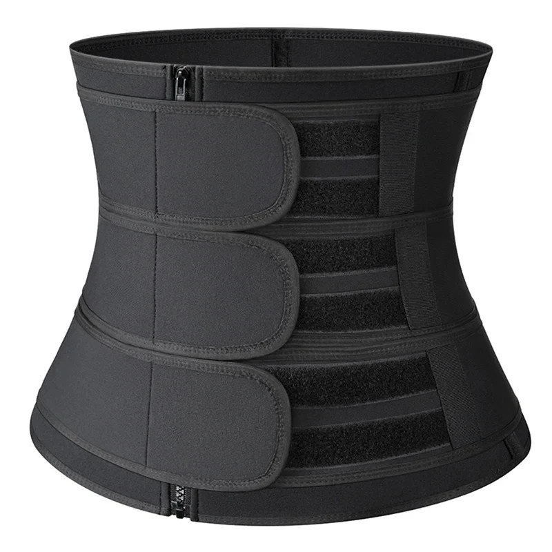 1pc Men Waist Trainer Belt Neoprene Sauna Sweat Slimming Trimmer Body Shaper image 7