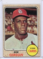 Bob Gibson Cards, Rookie Card and Autographed Memorabilia Guide 12
