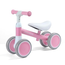 Baby Balance Bike for 1 Year Old Boys Girls Gift, 2 Year Old Toddler Pink