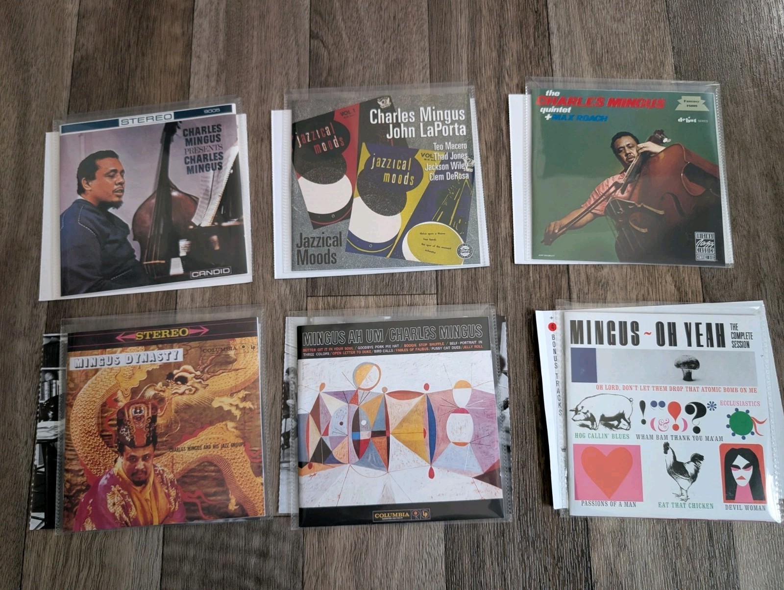 CHARLES MINGUS - 6 CD Bundle- Mingus Ah Um/Mingus Dynasty/Oh Yeah