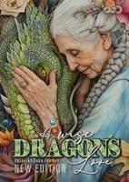 Monsoon Publishing | A Wise Dragon´S Love Coloring Book For Adults New Edition