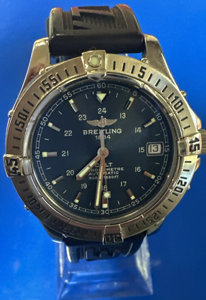 Breitling Colt Automatik ca.40mm mit Box und Papieren Full-Set - Bild 2 von 4