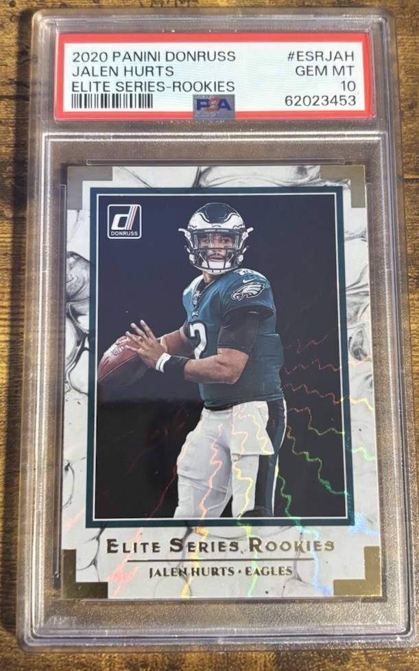 Jalen Hurts Panini Donruss Elite Series #ESRJAH Rookies
