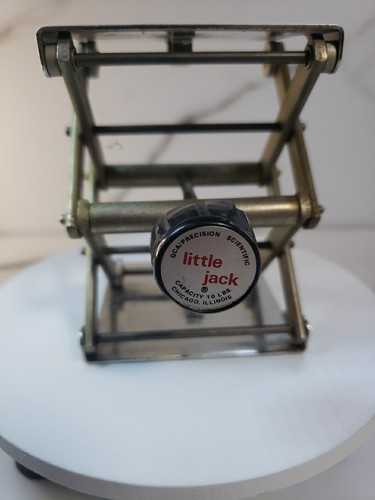 Little Jack GCA Precision Scientific 3” x 3” Mini Scissor Table *Free Shipping*