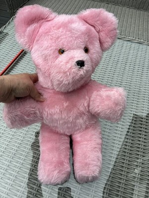 Vintage rosa Teddybär altmodisch Retro Spielzeug