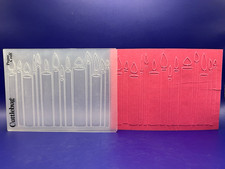 Provo Craft Cuttlebug Birthday Candles Embossing Folder