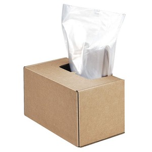 FELLOWES FEL3604101 Paper Shredder Bag,50x42-1/2x22,PK50 30D571