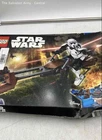 Vintage LEGO Star Wars 75532 Scout Trooper & Speeder Bike Building Complete Set