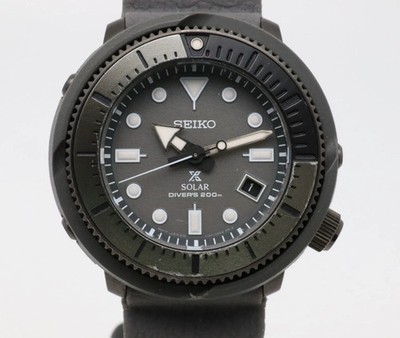 Seiko Prospex SNE537P1 Grey Dial Street Series Tuna Solar Diver w/Box V157-0DC0
