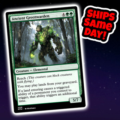Ancient Greenwarden - Custom Art Magic: The Gathering Playtest Card