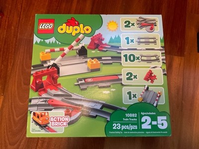 LEGO Train Tracks DUPLO Town (10882) Building Kit New Sealed
