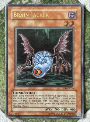 YuGiOh BRAIN JACKER Ultimate Rare FET-EN034