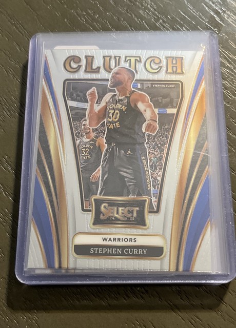 2024-25 Panini Select - Clutch Stephen Curry #11