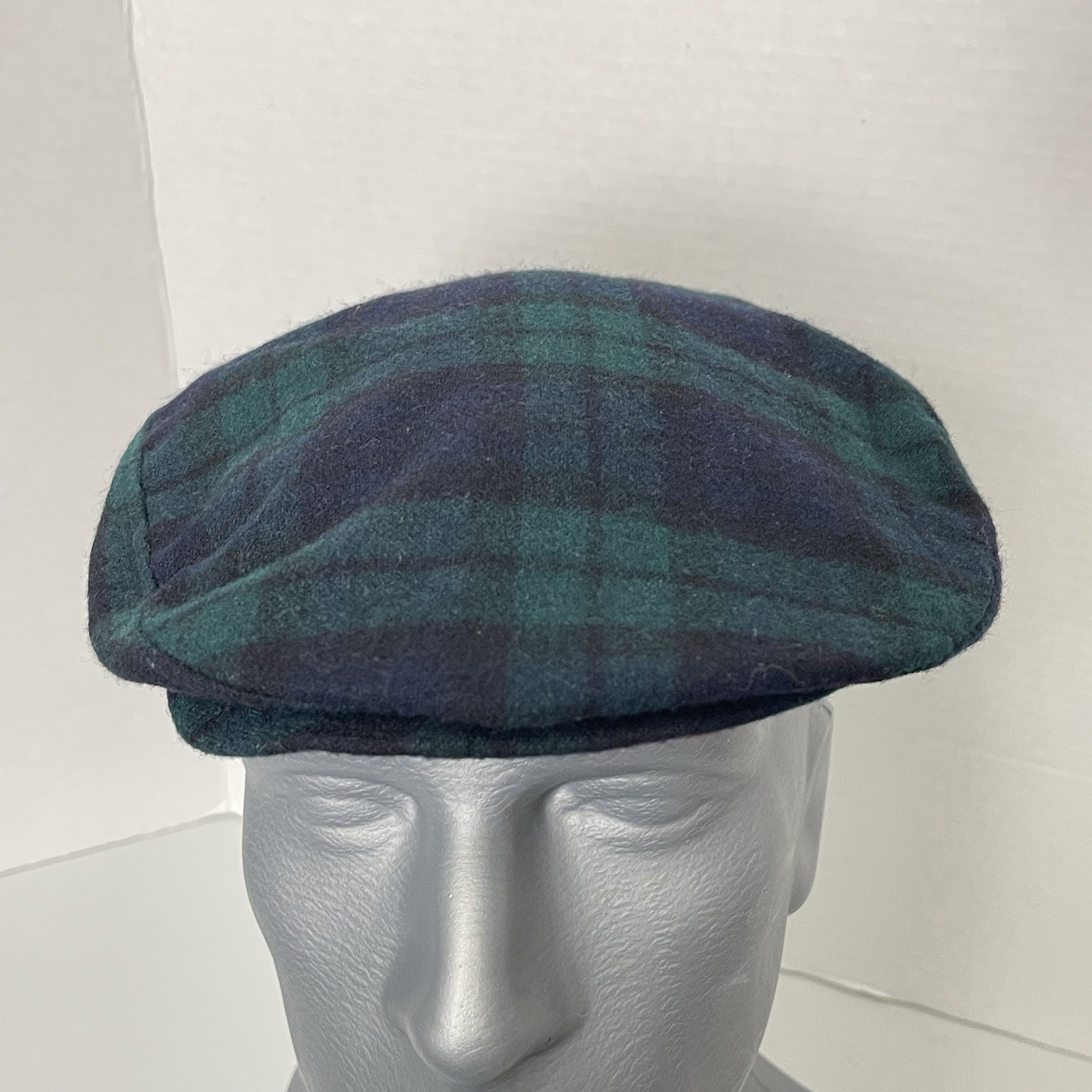 PENDLETON Medium Cap Hat Green Red Bl Tartan Plai… - image 5