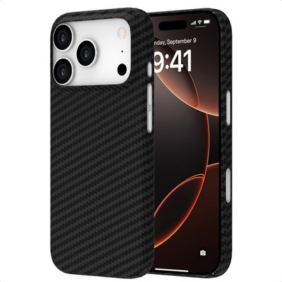 Accezz MagSafe Kevlar  Hülle Apple iPhone 17 Pro - Schwarz