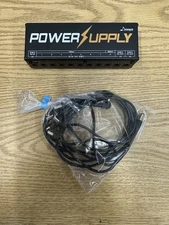 Donner DP-1 Effect Pedal Power Supply 10 Isolated DC Output No Adaptor Untested