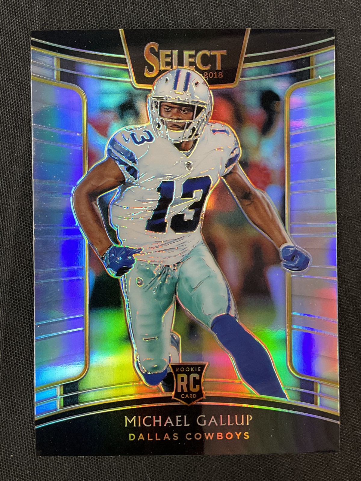 2018 Panini Select #94 Michael Gallup Dallas Cowboys Silver RC