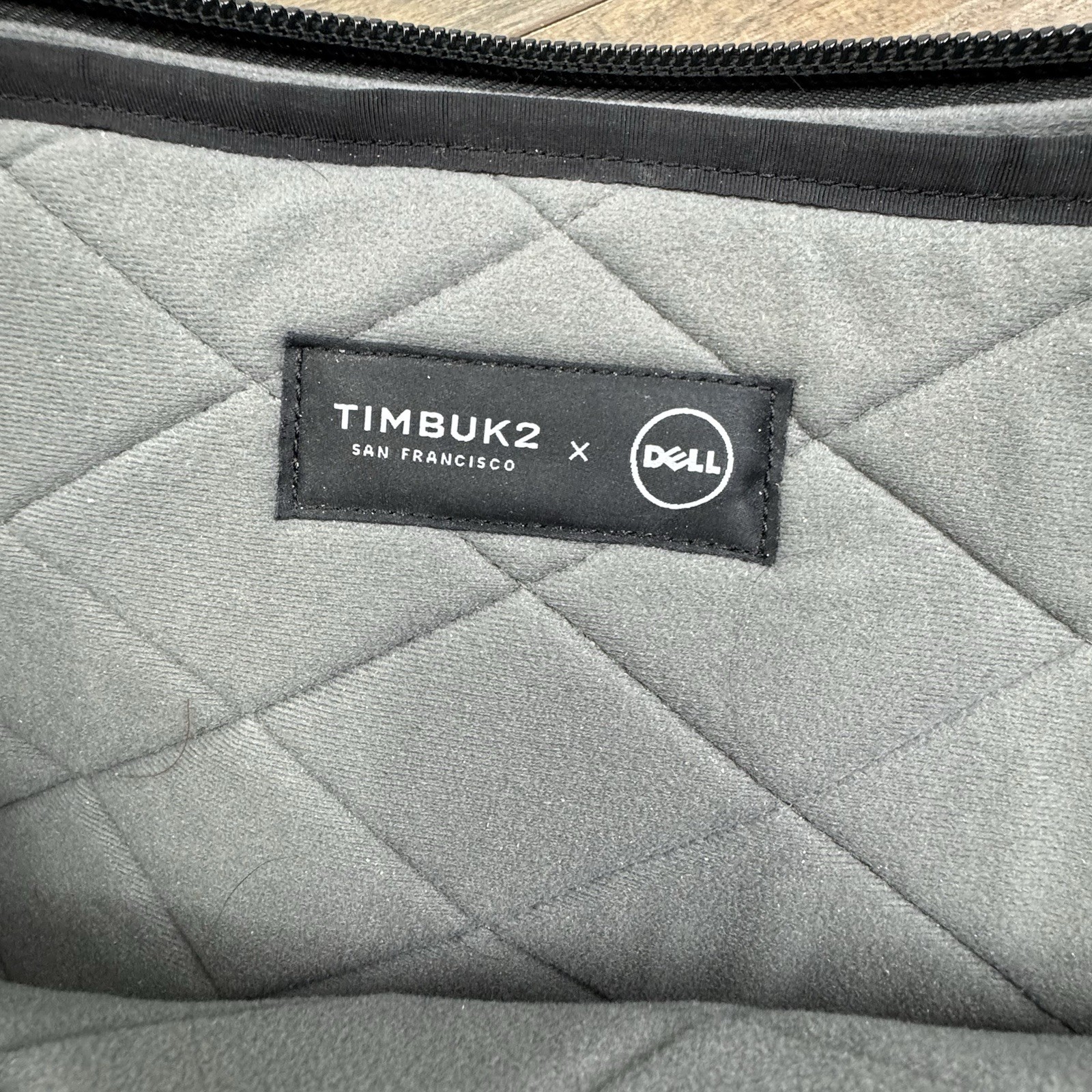 Timbuk2 x Dell Messenger Backpack Convertible 3 In 1 Black Canvas Laptop Bag