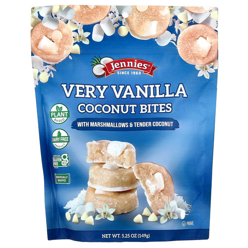 Very Vanilla Coconut Bites, with Marshmallows & Tender Coconut, 5.25 oz (149 g)