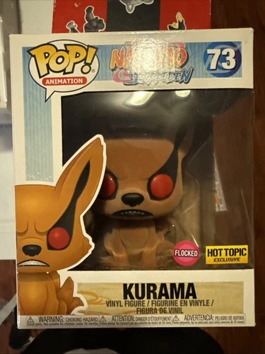 Funko Pop! Naruto Shippuden - Kurama (Flocked) #73 6 inch - Hot Topic Exclusive