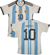 2022/23 Messi Jersey Argentina LARGE Slim Fit with Champions Patch