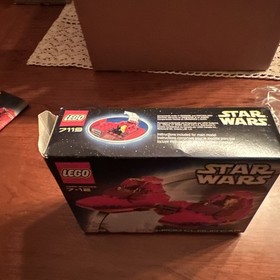 Lego Star Wars Twin Pod Cloud Car #7119 100% Complete W/Box, Manual & Lobot