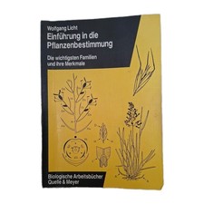 Wolfgang Licht -Einführung in die Pflanzenbestimmung, 1995 In Gutem Zustand