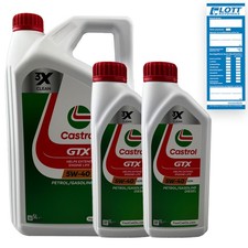7L Castrol Motor&ouml;l GTX 5W-40 ACEA A3/B4 BMW LL-01 VW 502.00 505.00 MB 229.3 &Ouml;l
