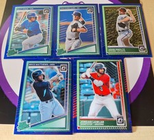 LARGE LOT OF 2025 DONRUSS OPTIC BASEBALL BLUE VELOCITY SMOLTZ BRICE MATTHEWS +