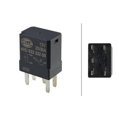  HELLA RELAY MAIN CURRENT 4RD933 332-581 NEU DE STOCK