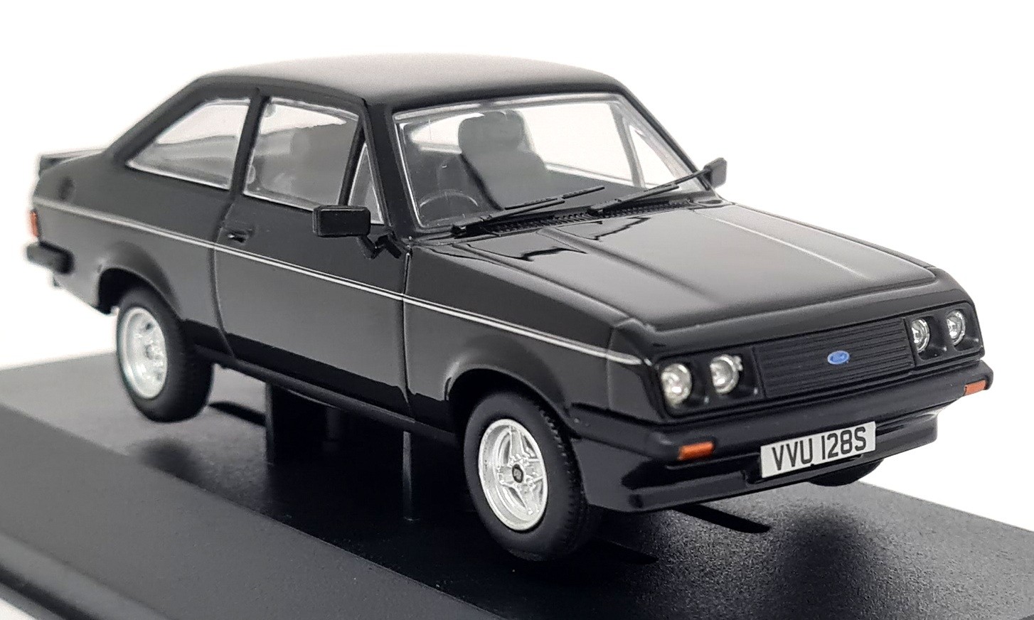 Vanguards 1/43 Ford Escort MK2 RS2000 Black Diecast Scale Model Car